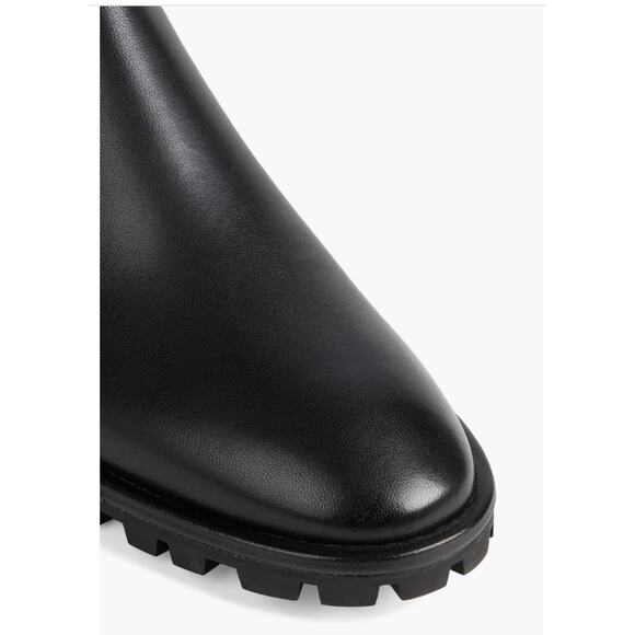 STUART WEITZMAN Amber black leather over-the-knee boots size 35.5/ US 5 (New) - Picture 3 of 9